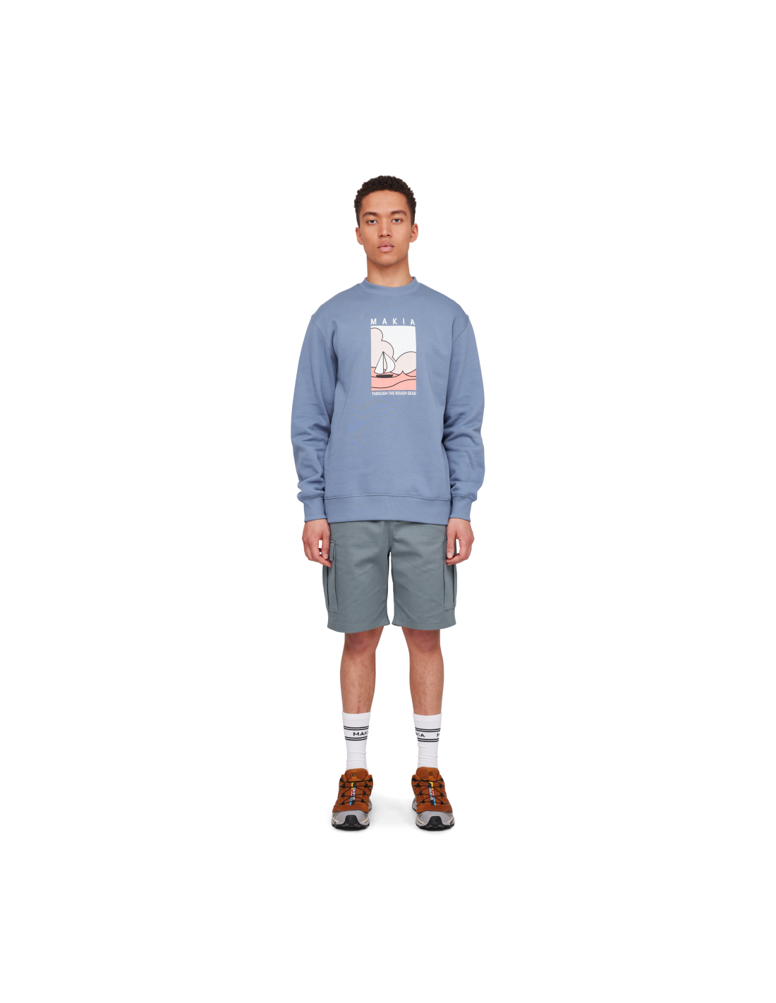 Sudadera Makia Sailaway Azul