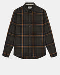 Camisa Anerkjendt Akleif Flannel Check Shirt Forest Night