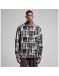 Camisa Dedicated Rute Flannel Patchwork Black - Roundtrip