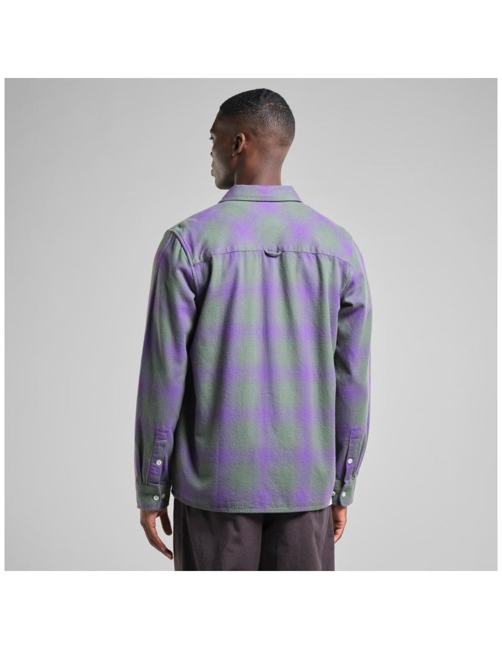 Camisa Dedicated Rute Flannel Shadow Check Purple