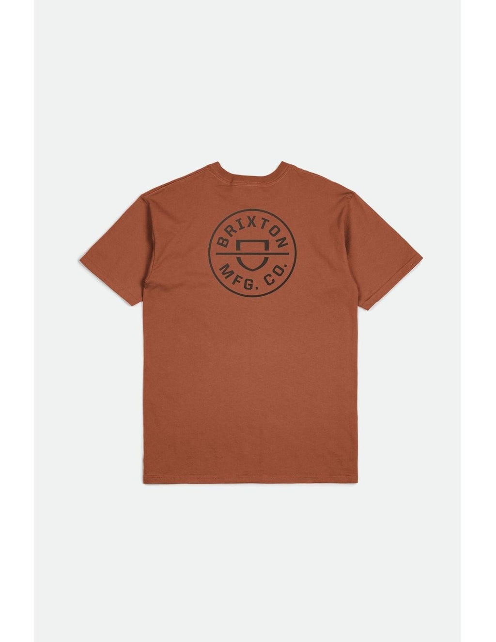Camiseta Brixton Crest II Terracotta