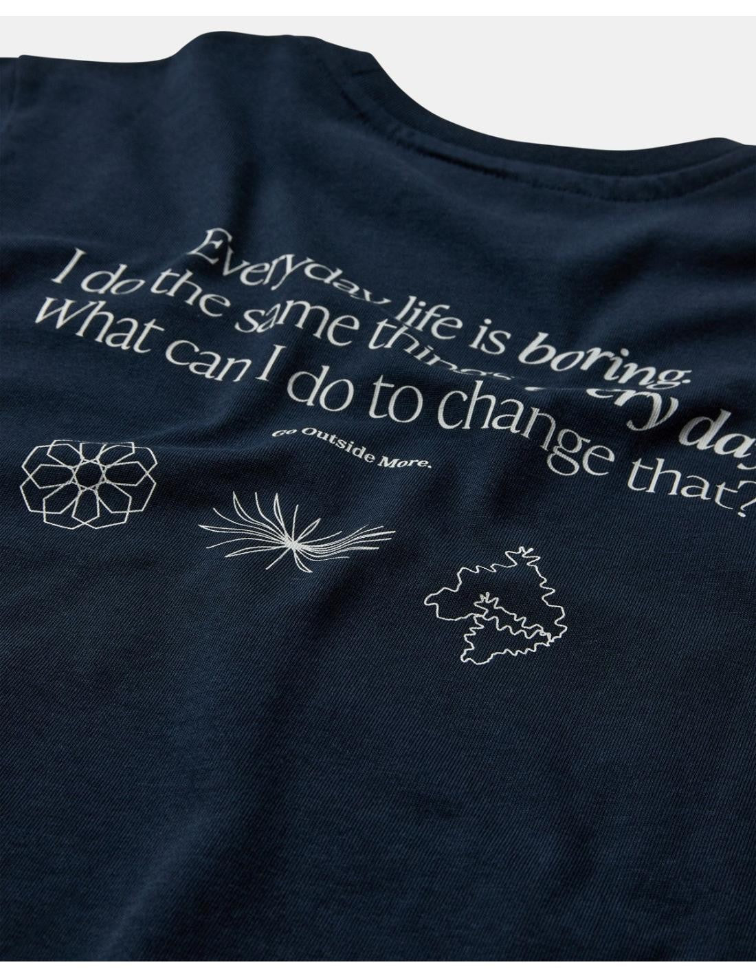 Camiseta Anerkjendt Akkikki Another Tee Sky Captain