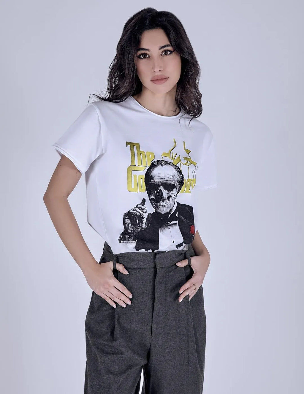 Camiseta Le Crane Padrino White Unisex