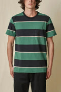 Camiseta Globe Bootleg Dreams Stripe Tee Sea - Roundtrip