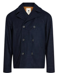 Abrigo Anerkjendt AKBØRGE Wool Coat Sky captain - Roundtrip