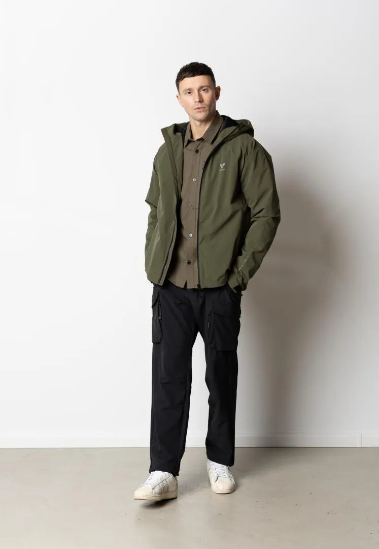 Chaqueta Fat Moose Sky Shell Army