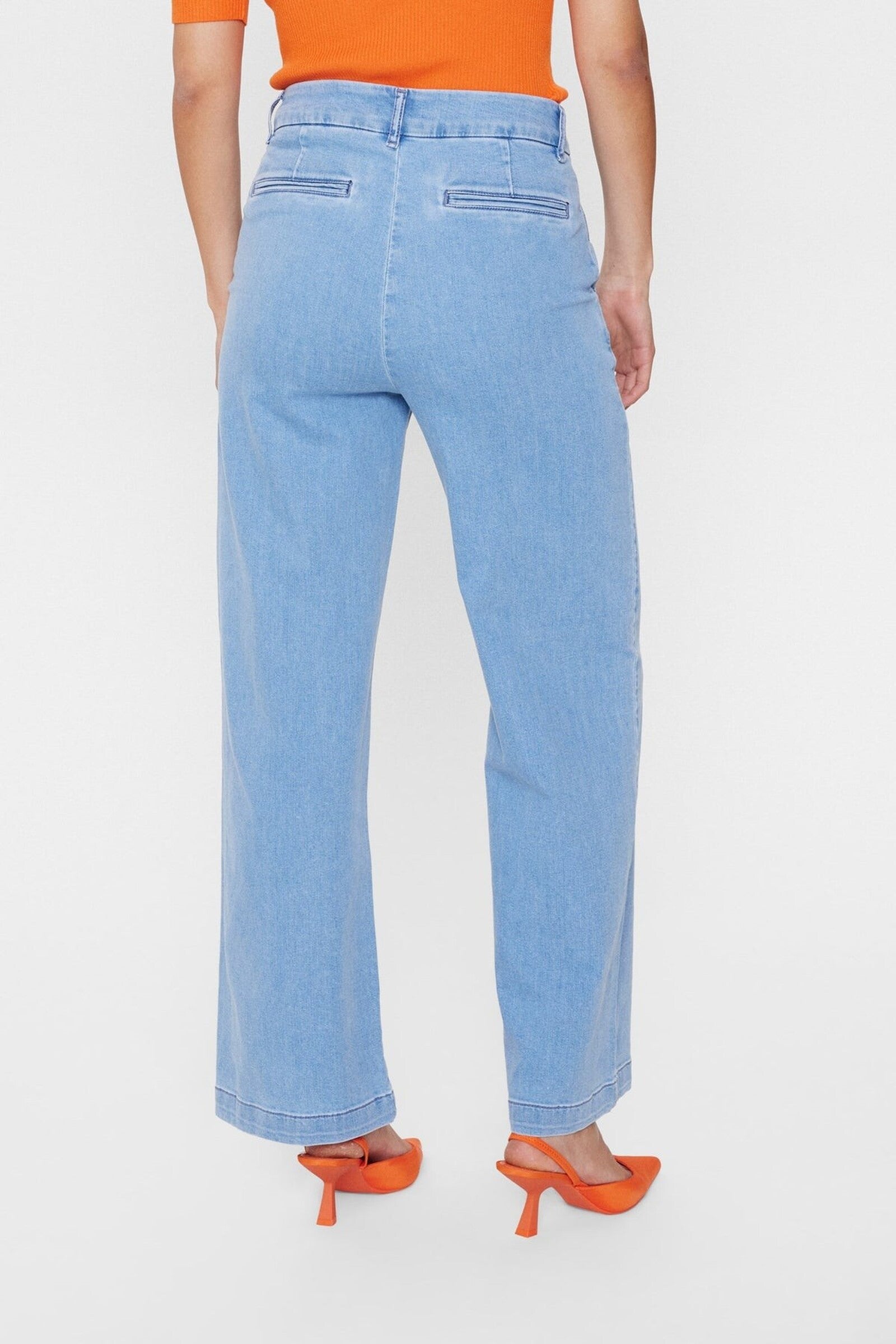 Pantalón Nümph Nuamber Pants Light Blue Denim