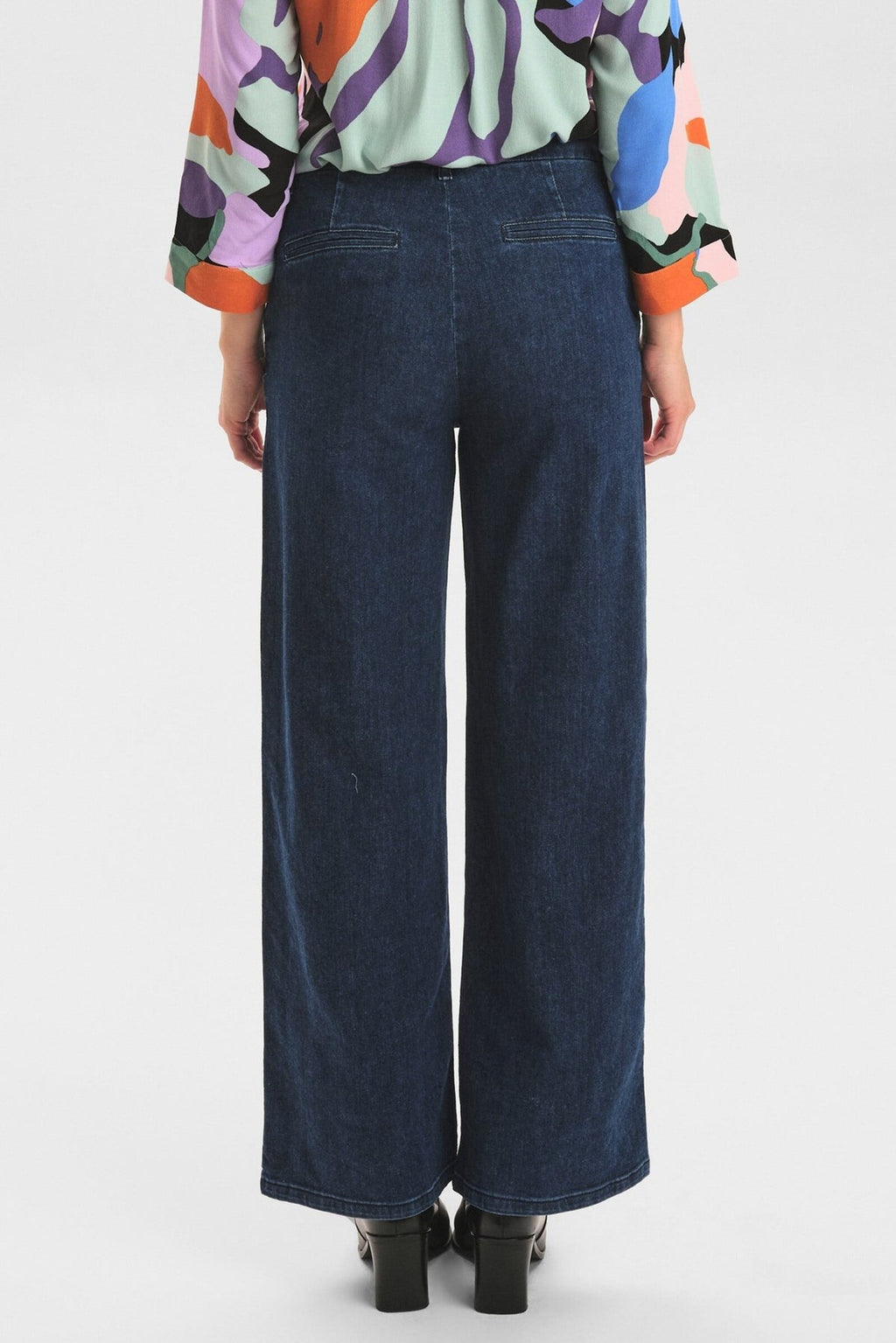 Pantalones Nümph Nuamber Pant Dark blue denim