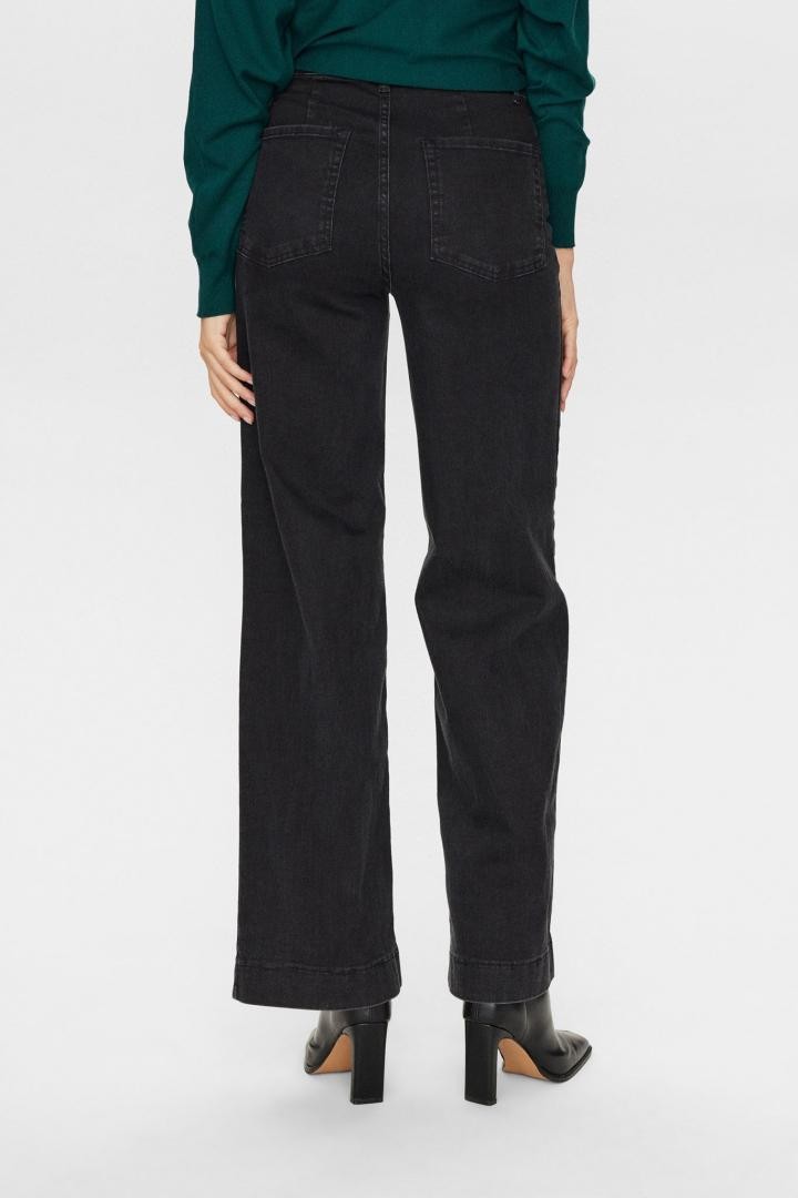 Pantalones Nümph Nuparis Jeans Long Black