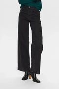 Pantalones Nümph Nuparis Jeans Long Black - Roundtrip