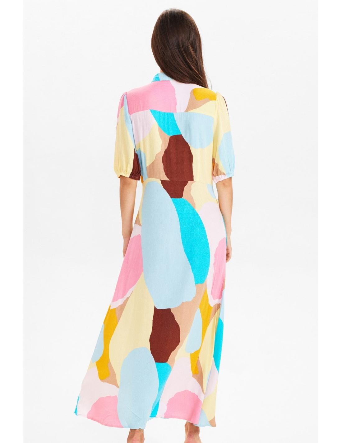 Vestido Nümph Nuziggie Sara Dress Crystal Blue