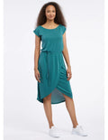 Vestido Ragwear Ethany Verde oscuro - Roundtrip