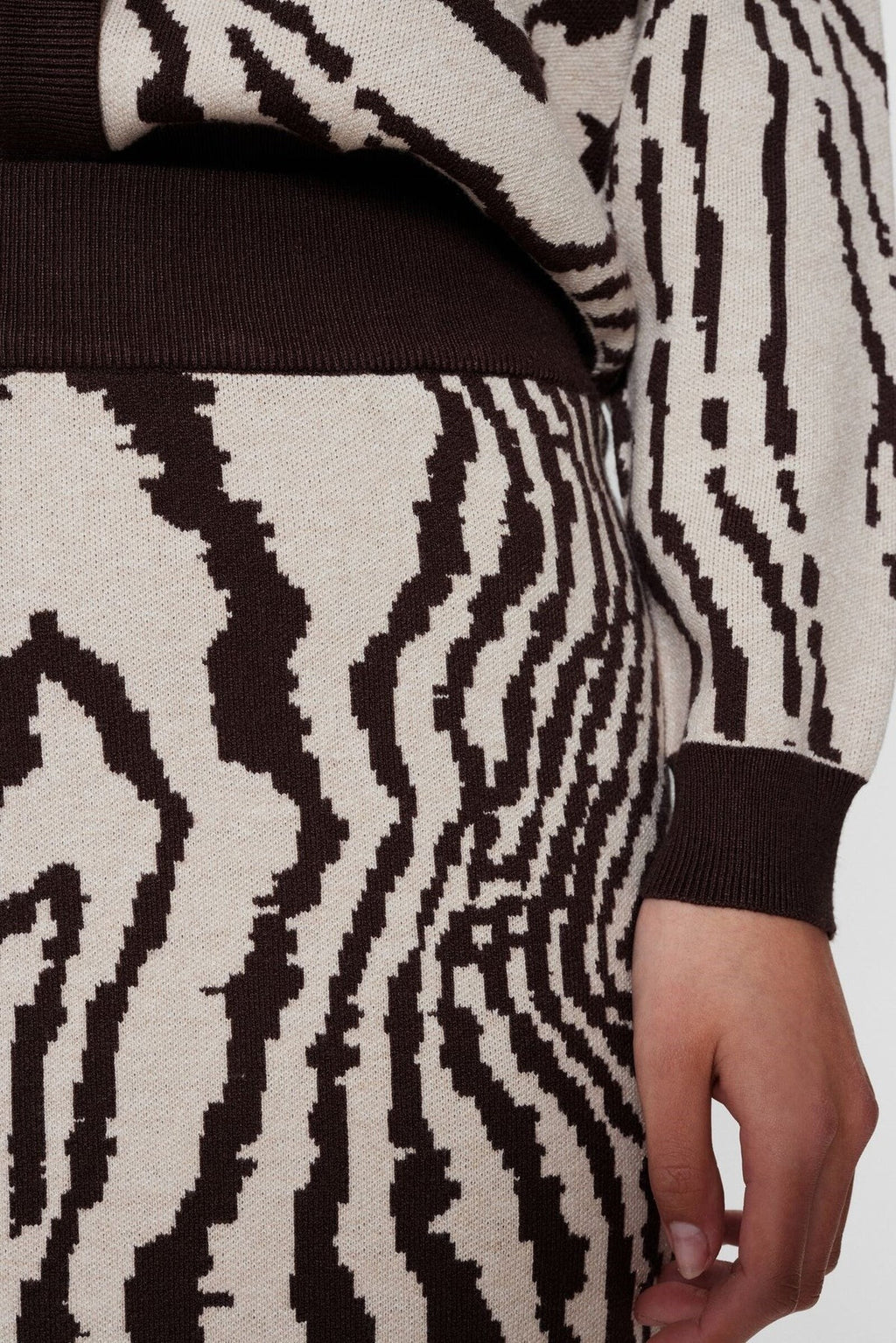 Falda Nümph Nuwoody Chicory Coffee