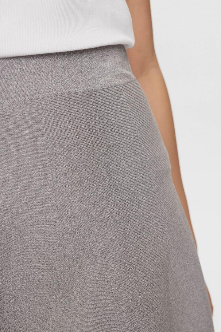 Falda Nümph Nulillypilly Skirt Light Grey Mel