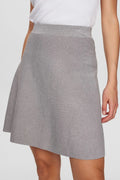 Falda Nümph Nulillypilly Skirt Light Grey Mel