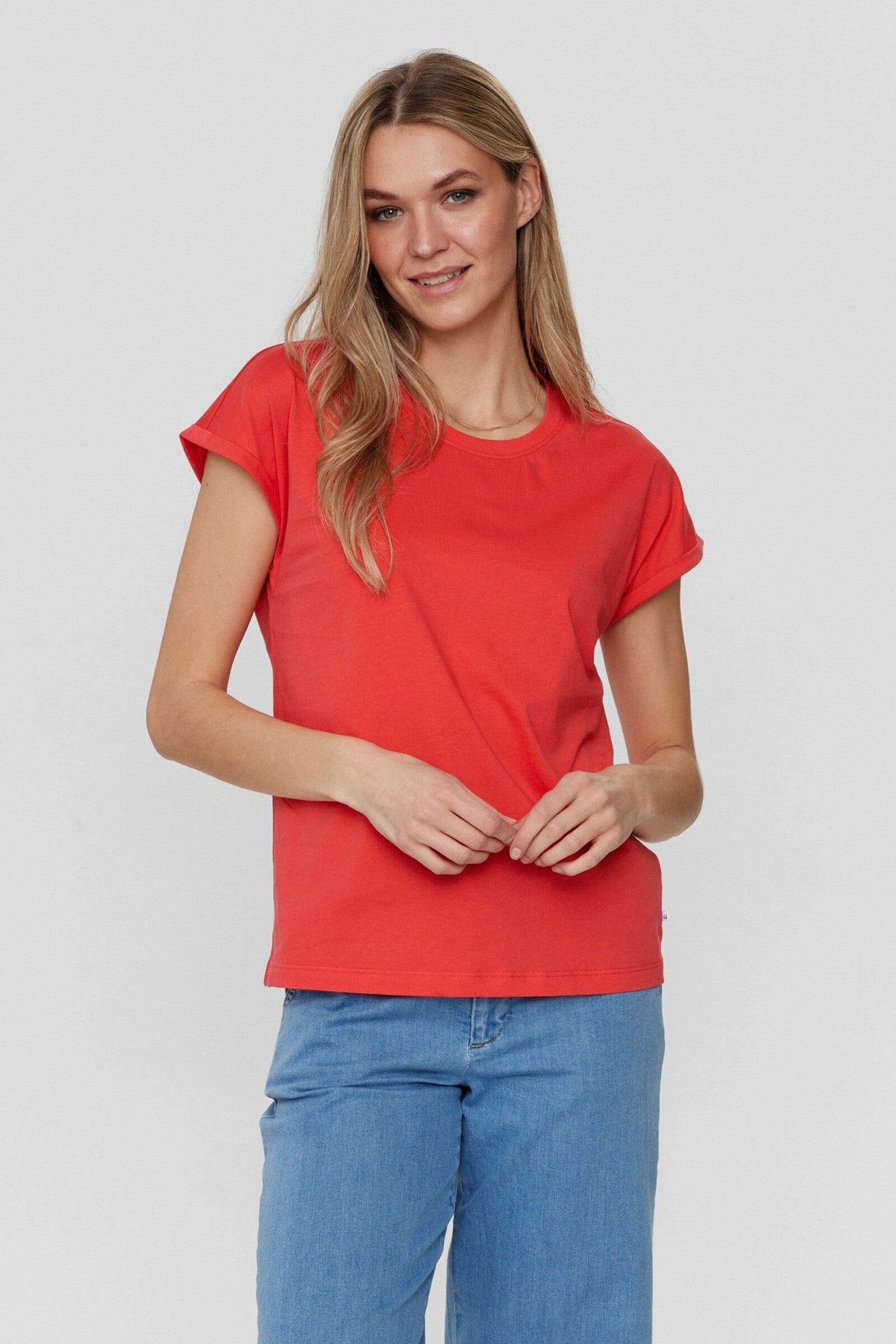 Camiseta Nümph Nubeverly Teaberry