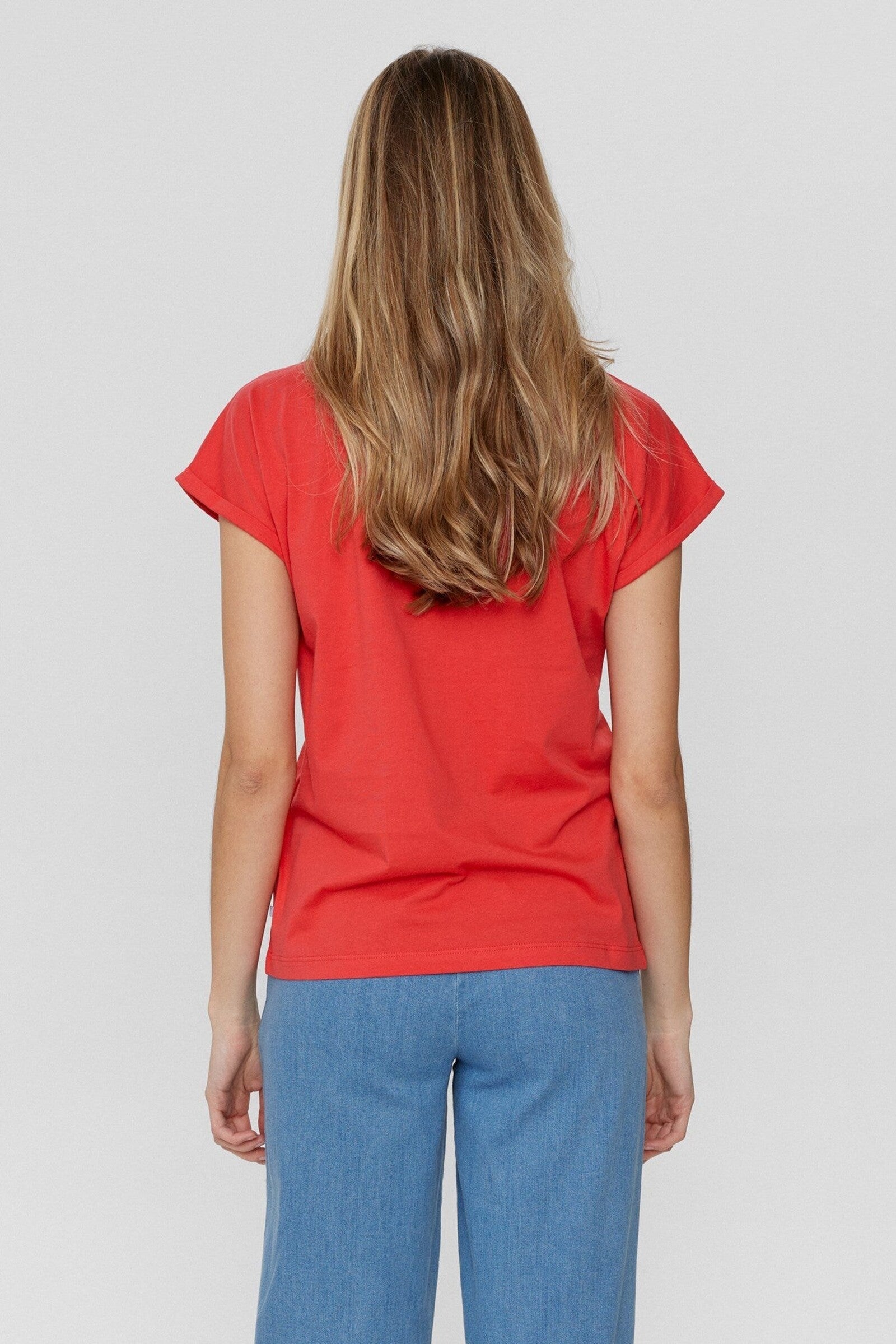 Camiseta Nümph Nubeverly Teaberry