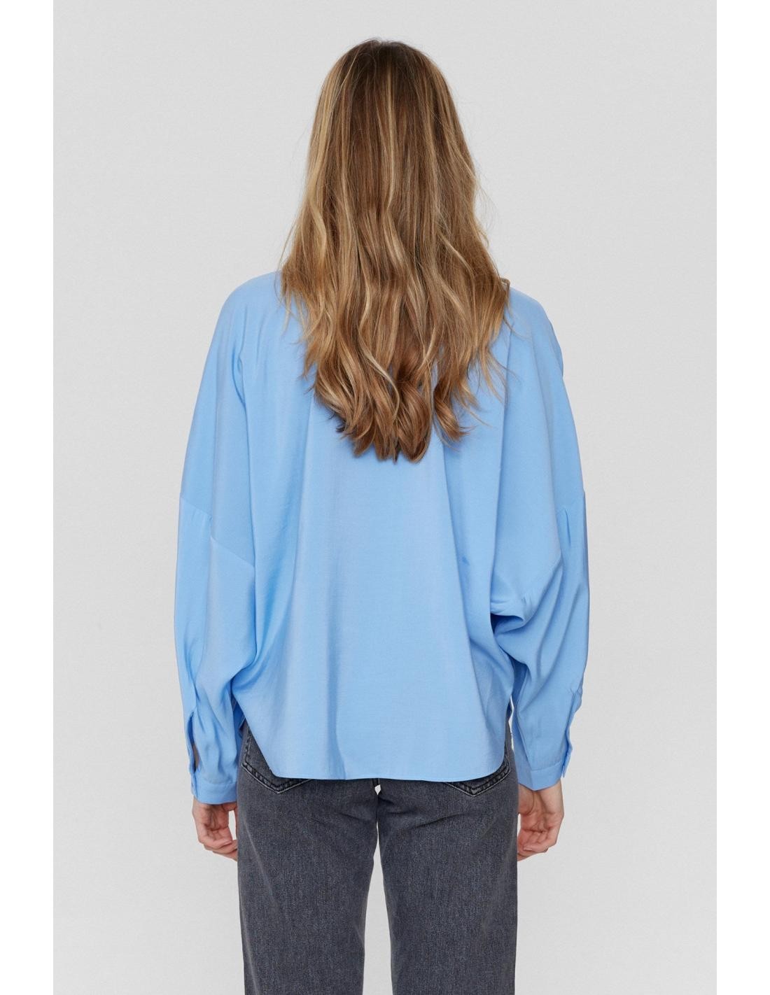 Camisa Nümph Nuessy Vista Blue