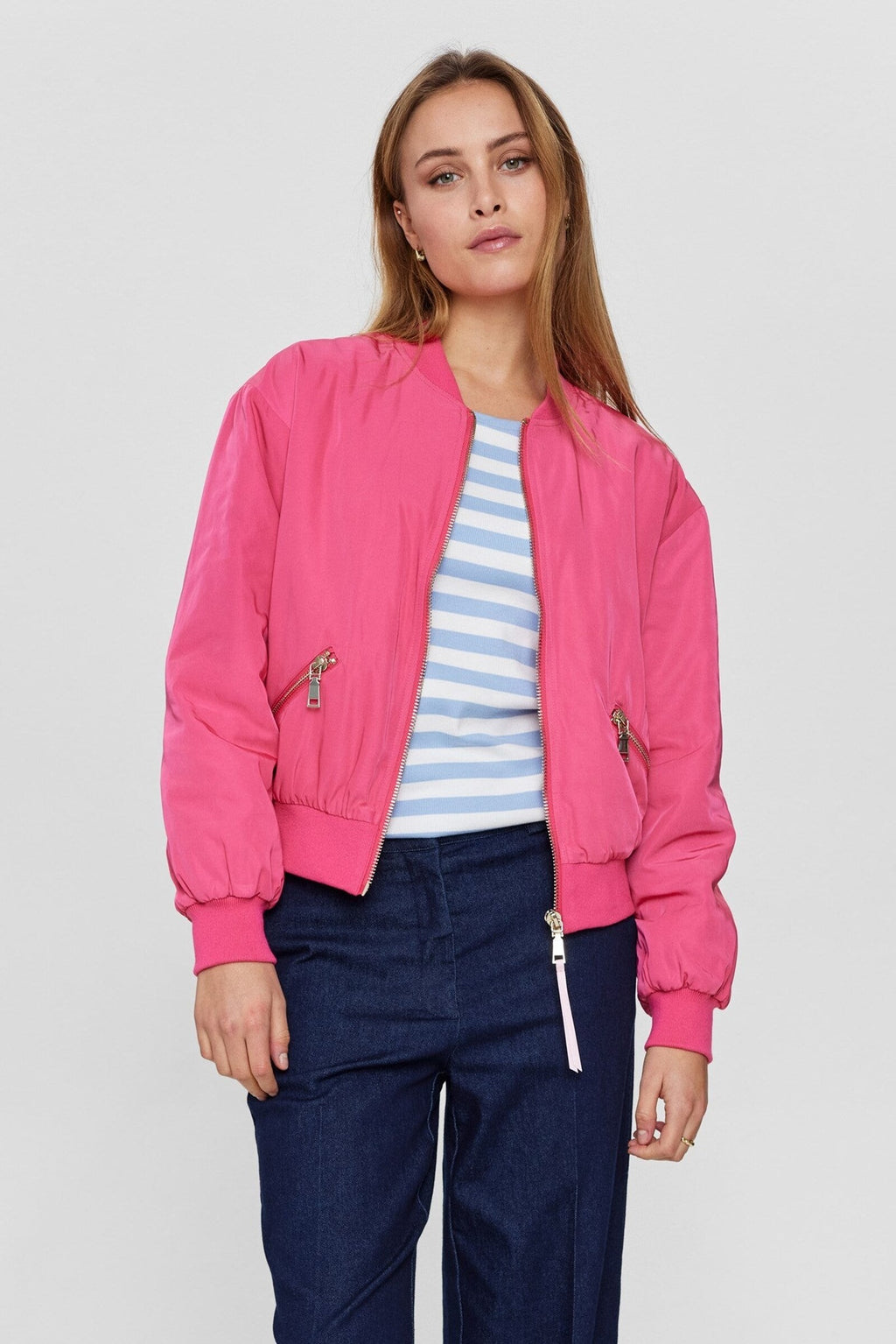 Chaqueta Nümph Nuellinora Fucsia