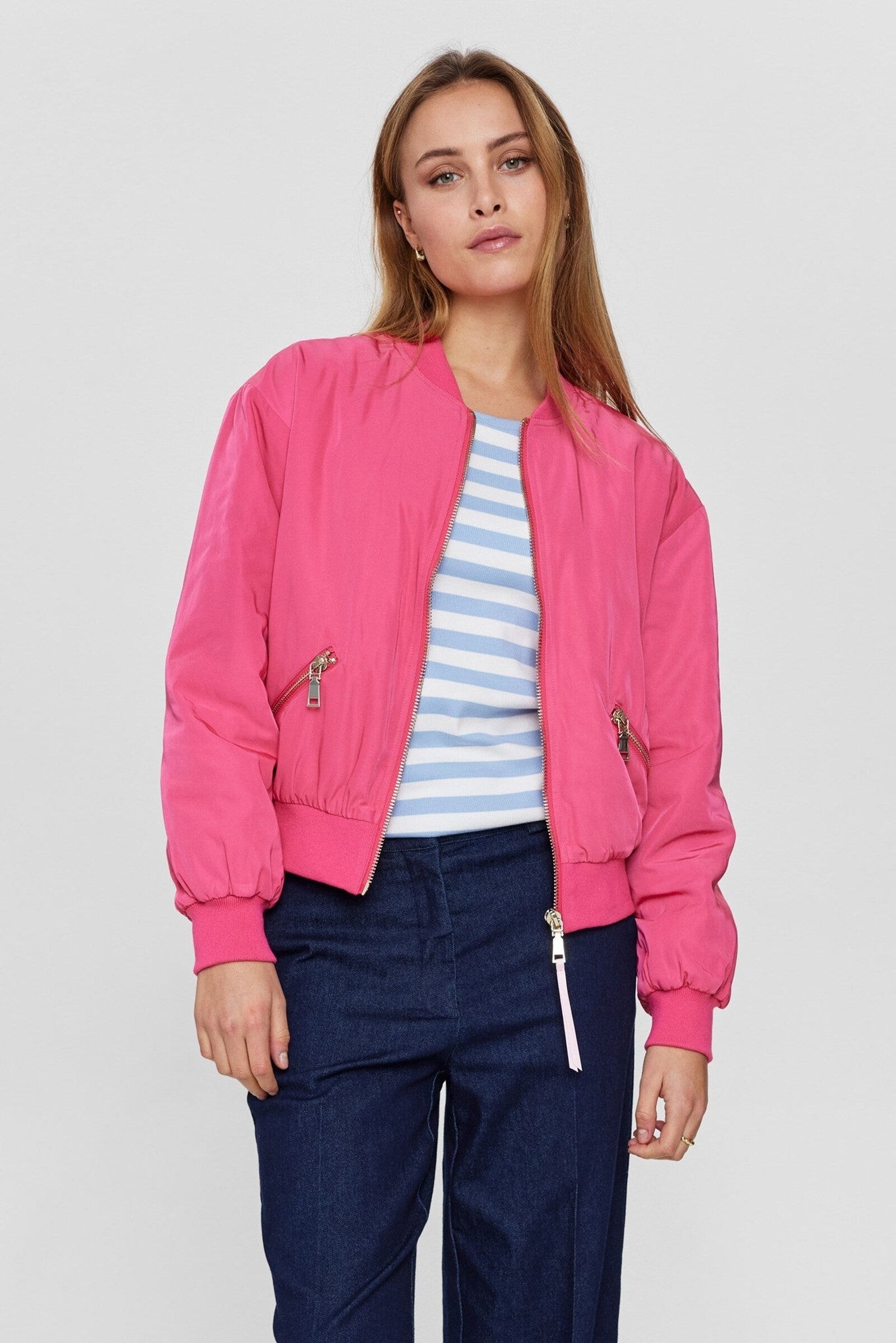 Chaqueta Nümph Nuellinora Fucsia