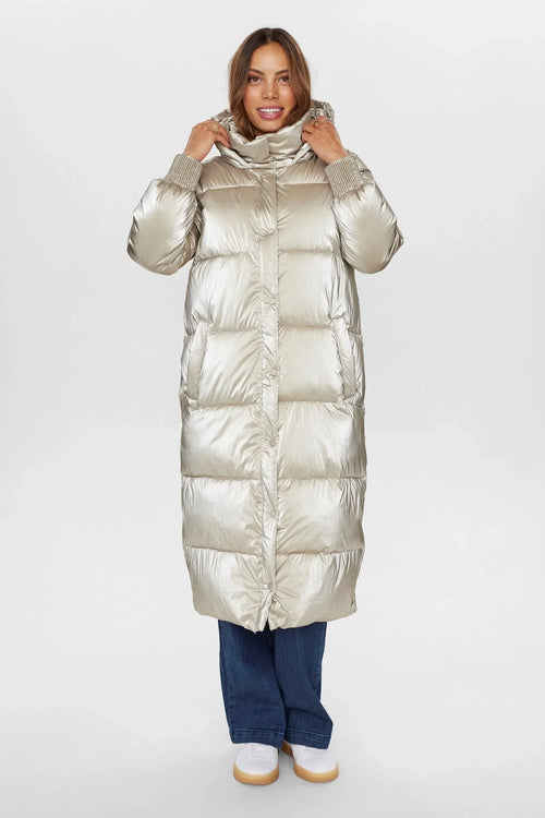 Abrigo Nümph Nukaro Champagne - Roundtrip