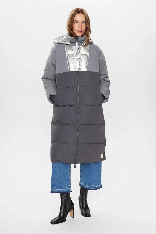 Abrigo Nümph Nutrisia New Jacket Asphalt - Roundtrip