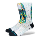 Calcetines Stance Mark Oblow Skull Crew sock - Roundtrip
