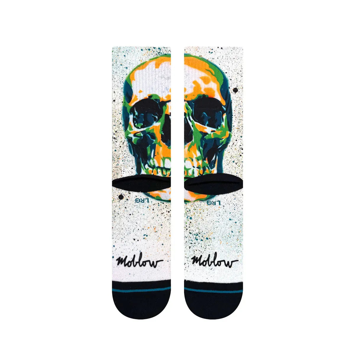 Calcetines Stance Mark Oblow Skull Crew sock