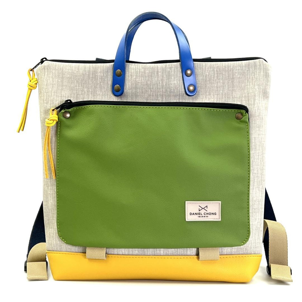 Mochila Daniel Chong Book Holder Cuadrada impermeable DZ