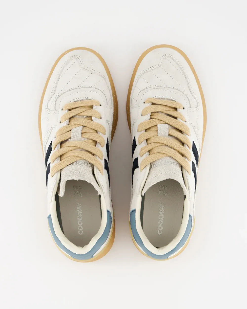 Coolway Goal Smokey White, Zapatillas Mujer