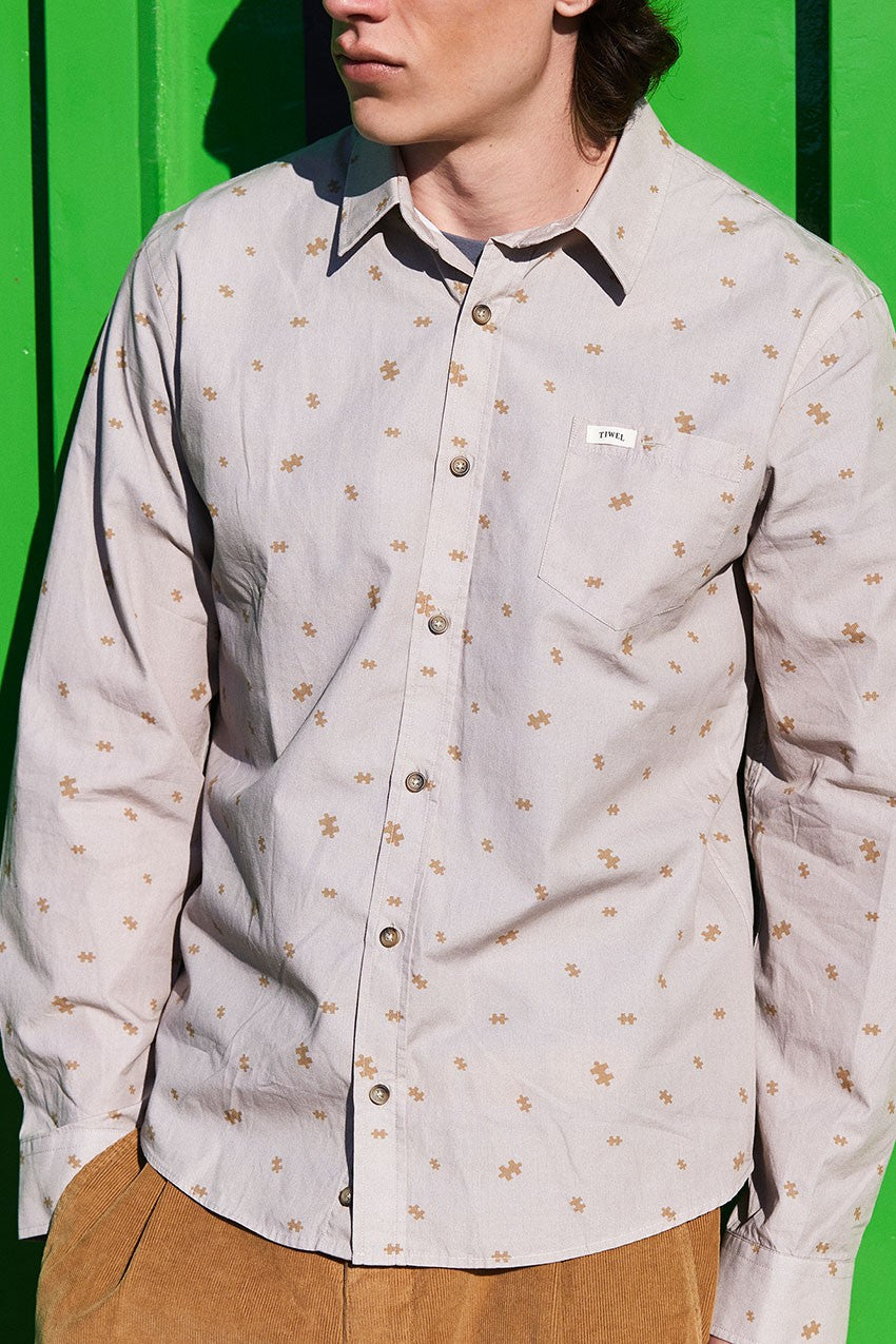 Camisa Tiwel Spilsbury Sage Leaf