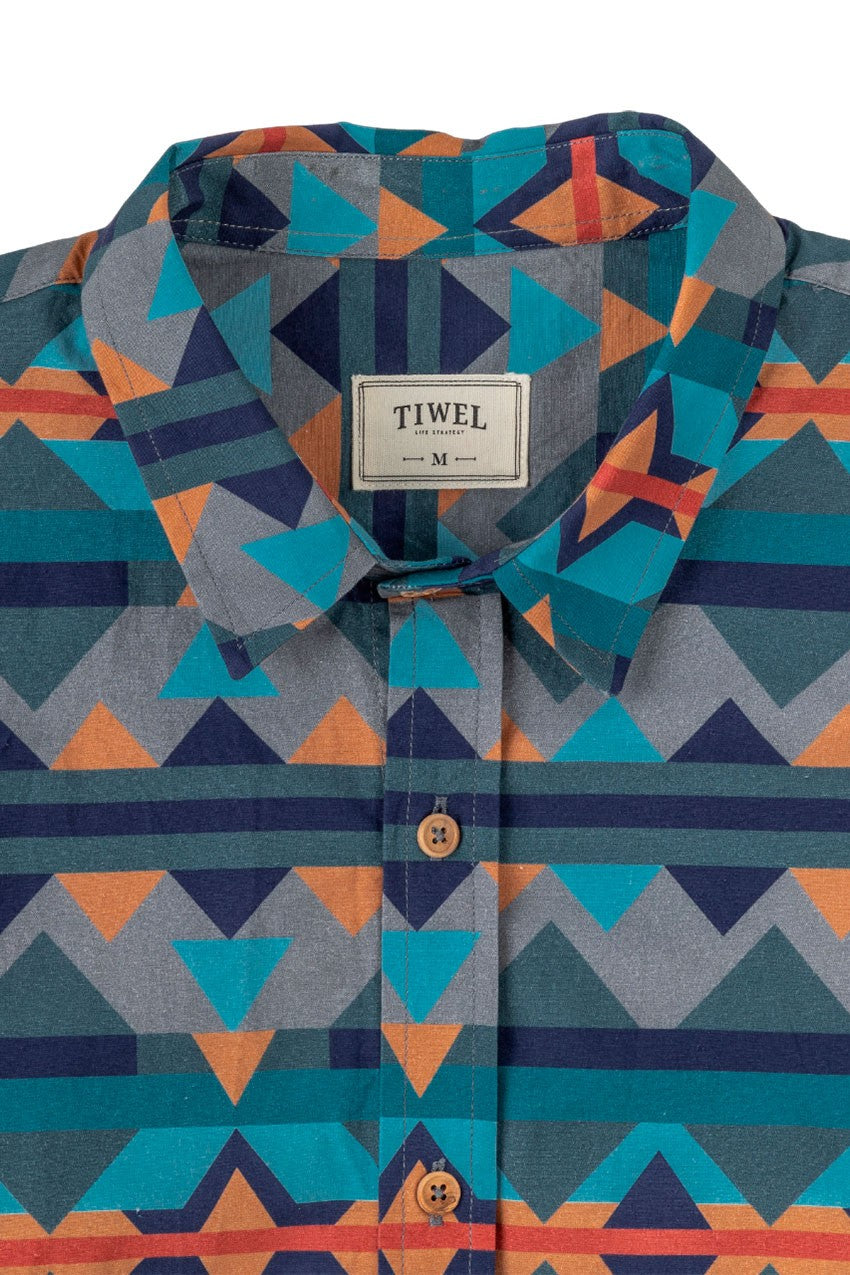Camisa Tiwel Tribal Green Milieu