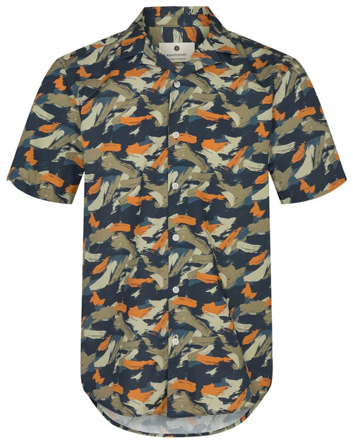 Camisa Anerkjendt Akleo Poplin Red orange