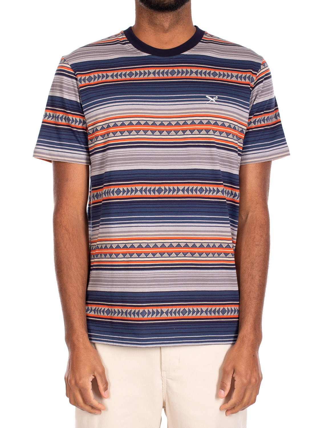 Camiseta Iriedaily Vintachi Tee Steel Grey