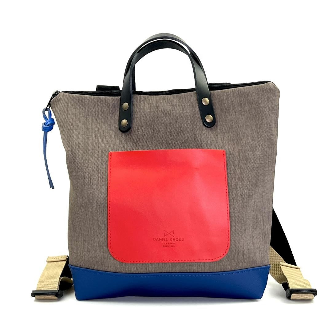 Mochila Daniel Chong Slim Mini cuadrada impermeable DZ