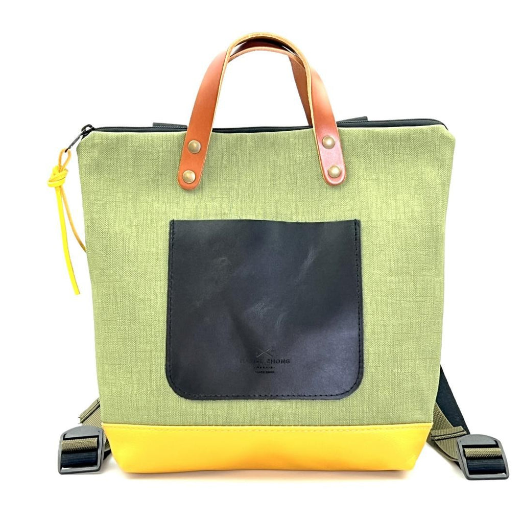 Mochila Daniel Chong Slim Mini cuadrada impermeable DZ