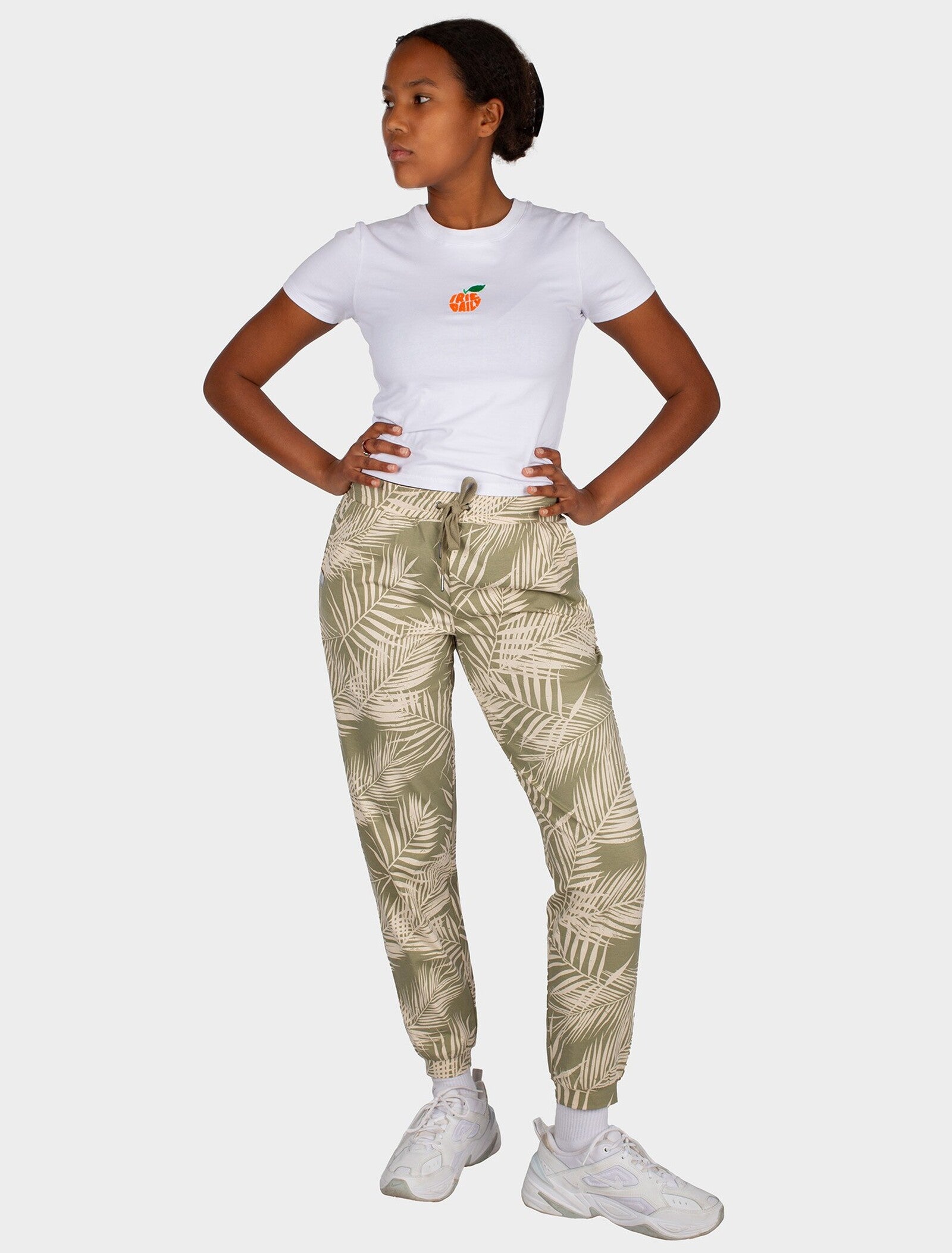 Pantalones Iriedaily La Palma Pant Olive Grey