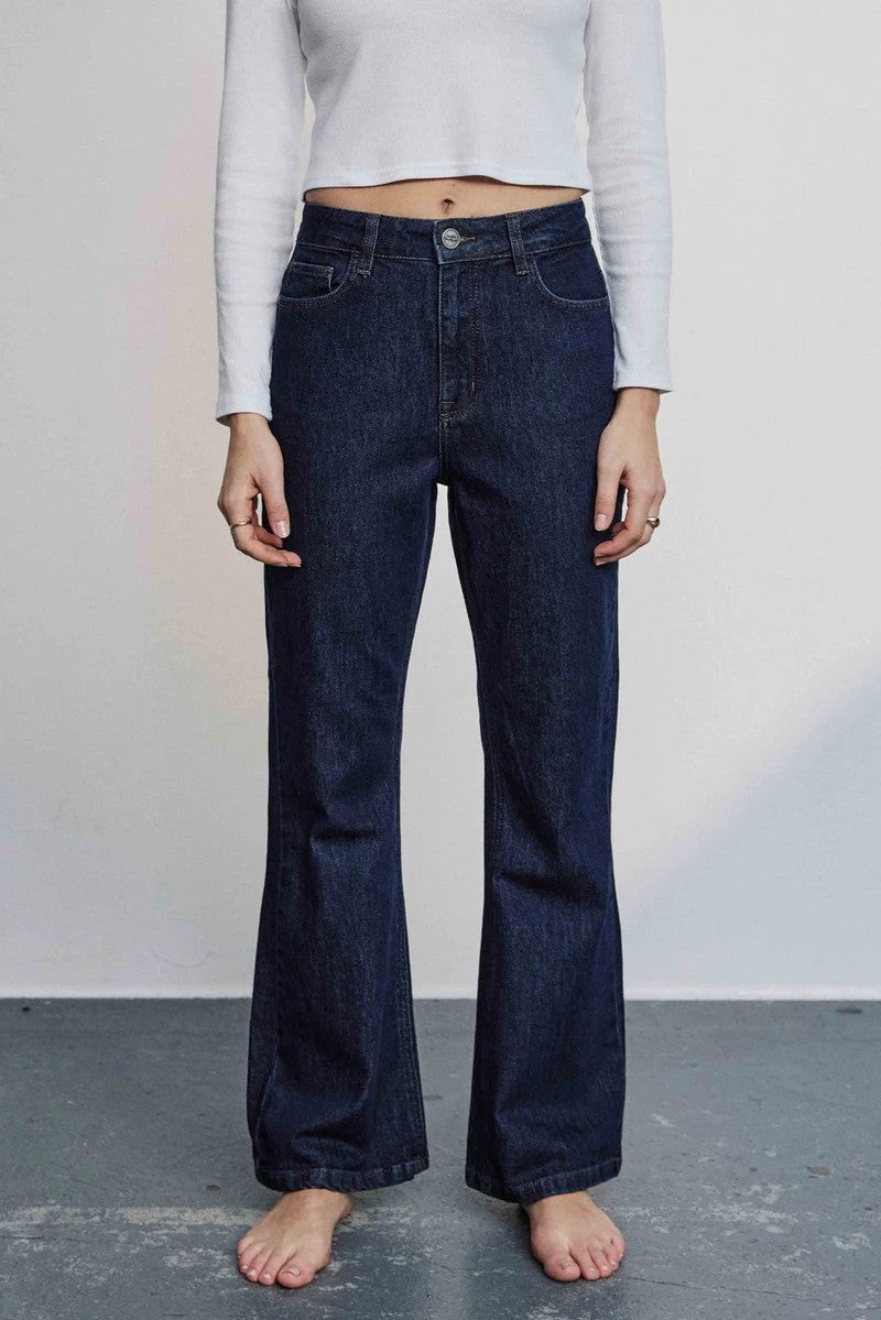 Pantalones Nümph Nulondon Jeans Short Dark Blue Denim