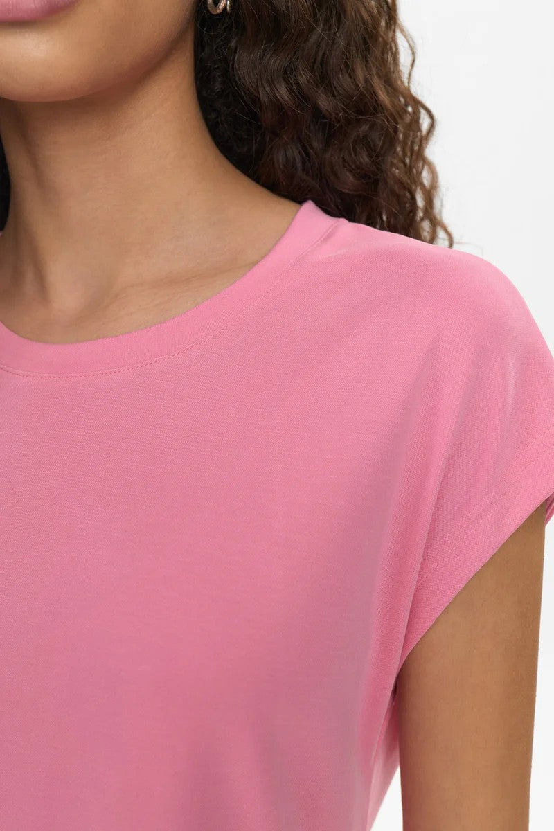 Camiseta Nümph Nulizy Top  Pink Carnation
