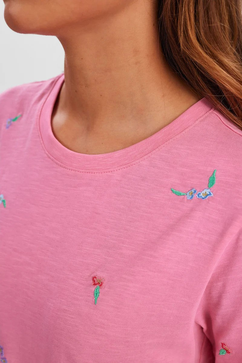 Camiseta Nümph Nusuis T-Shirt Pink Carnation