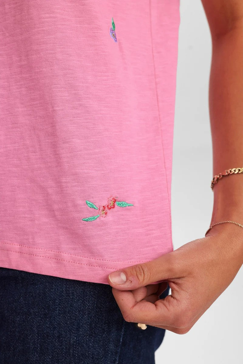 Camiseta Nümph Nusuis T-Shirt Pink Carnation
