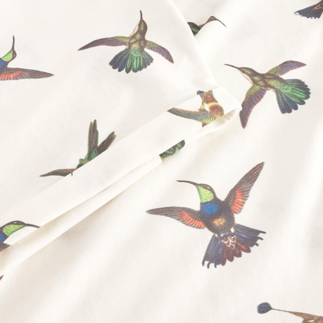 Camiseta Dedicated Visby Hummingbirds Off White