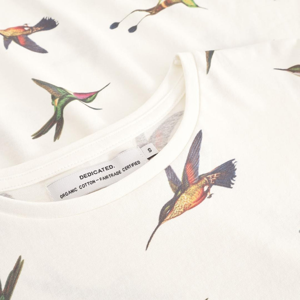 Camiseta Dedicated Visby Hummingbirds Off White