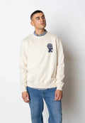 Sudadera Fat Moose Jaxon crew Ecru - Roundtrip