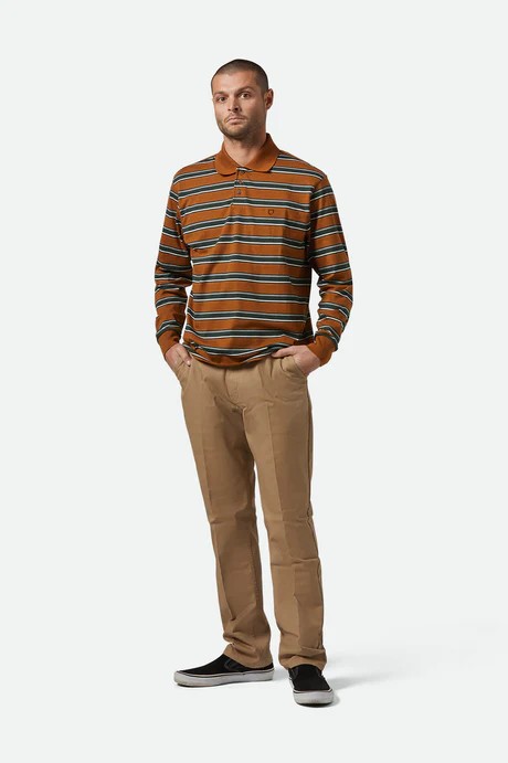 Pantalón Brixton Choice Chino Regular Khaki