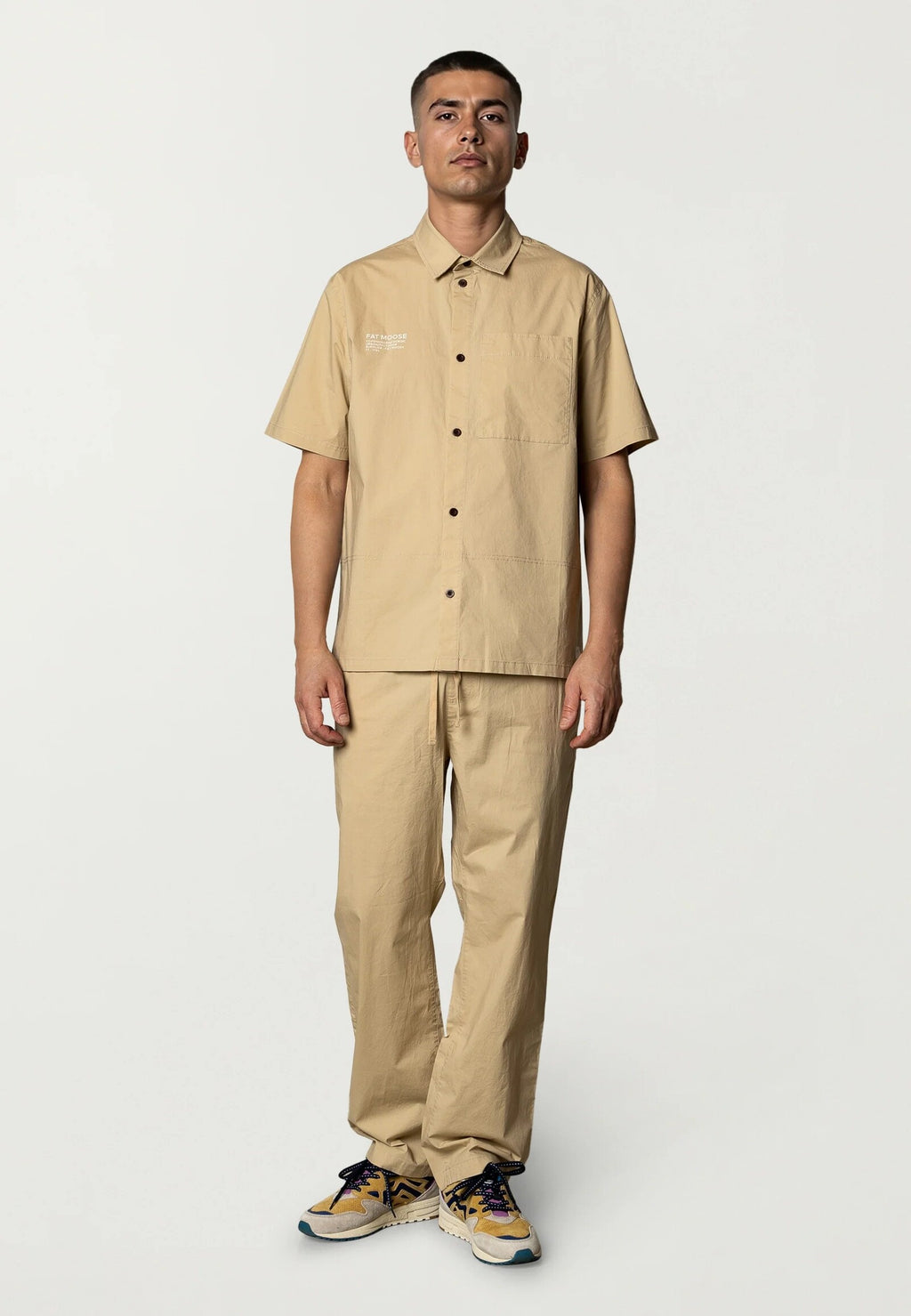 Pantalones Fat Moose Evan pants Khaki