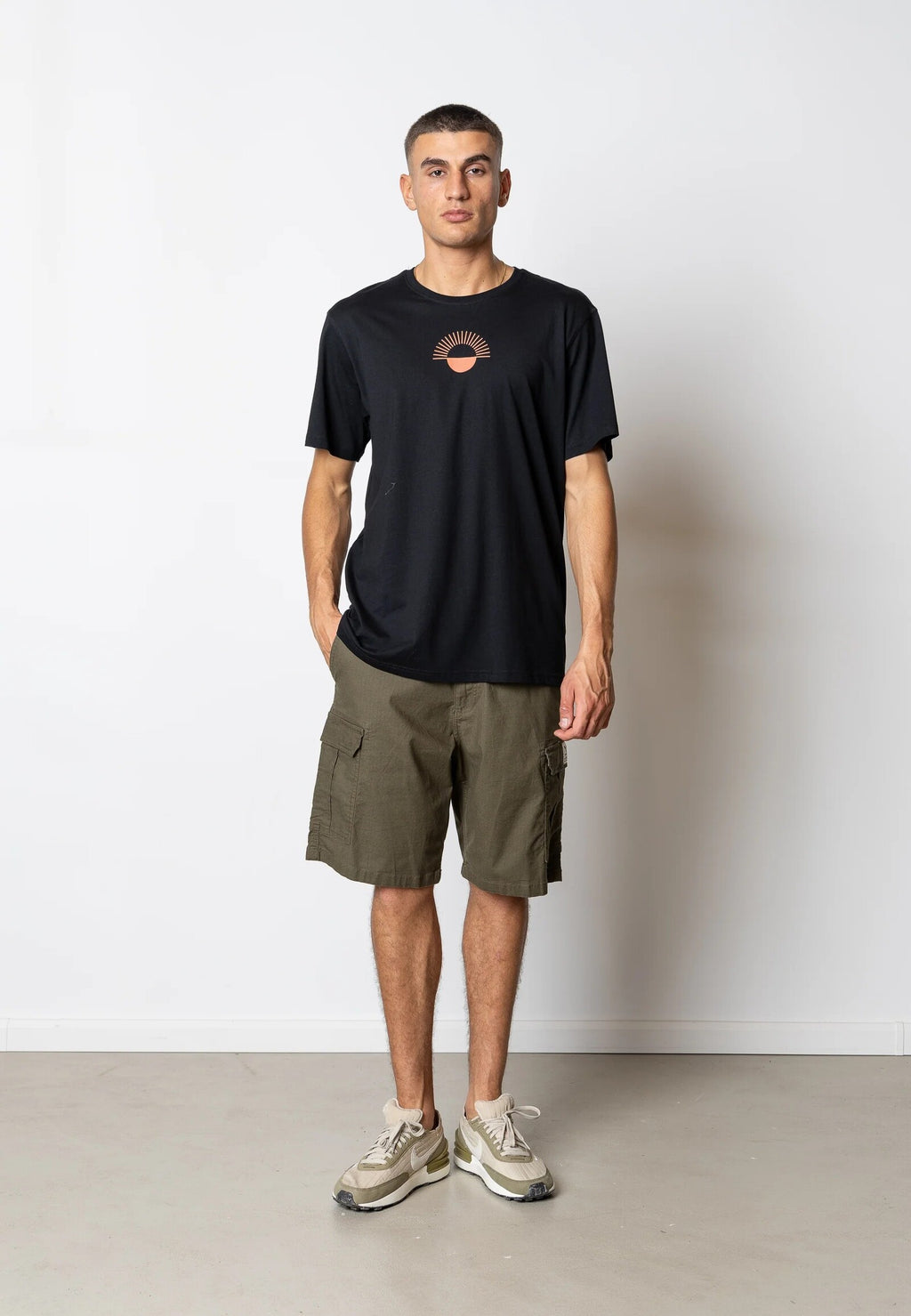 Bermudas Fat Moose Radar cargo shorts Army