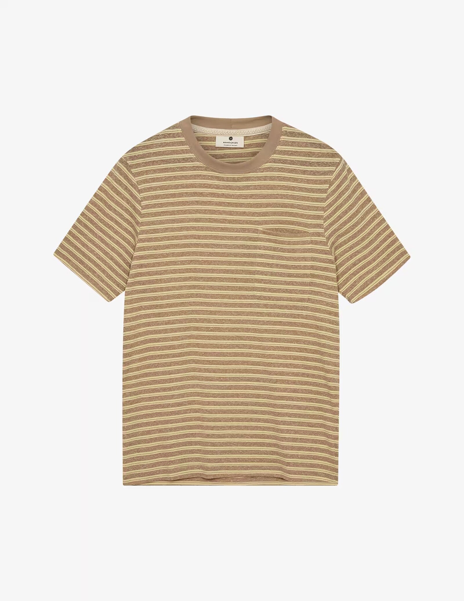 Camiseta Anerkjendt Akkikki Stripe tee Inciense