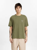 Camiseta Anerkjendt Akkikki Monday Slow Tee Deep Lichen Green