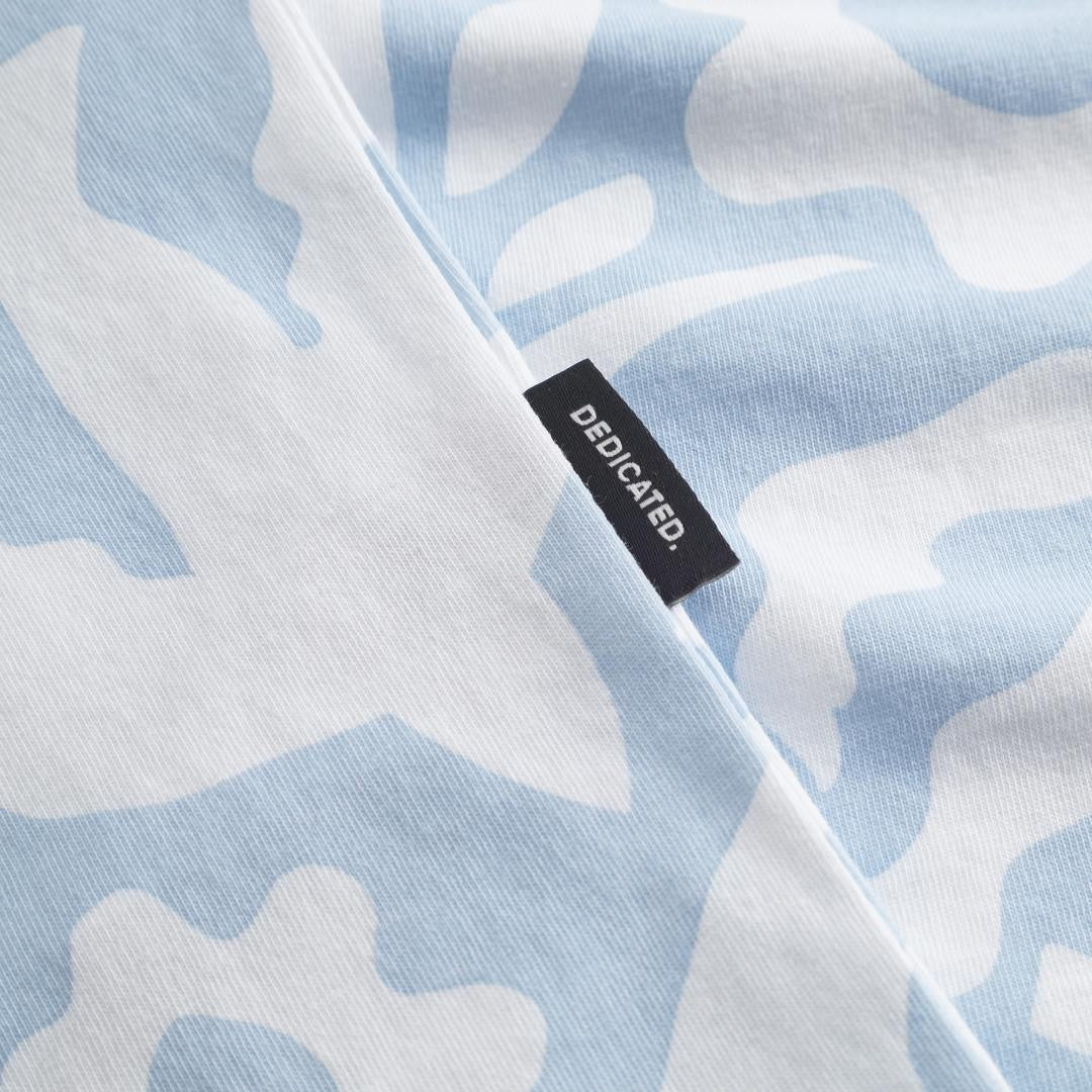 Camiseta Dedicated Stockholm Wonky Beach Skyway Blue